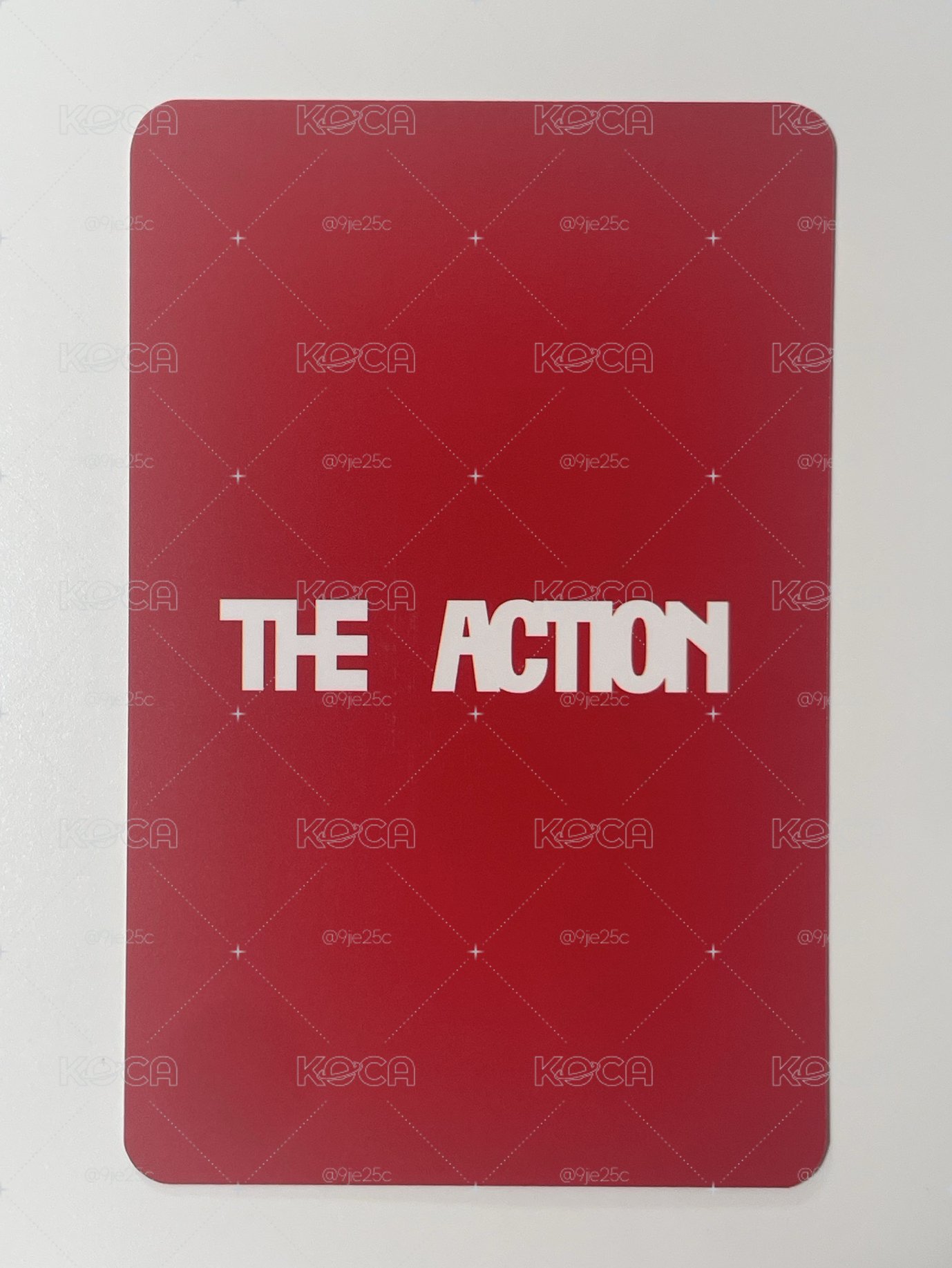 The Action 特典卡