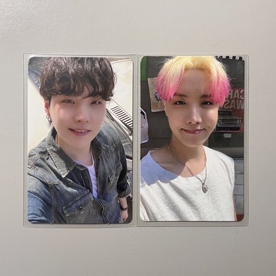BTS BUTTER wvs 特典卡 SUGA J-HOPE