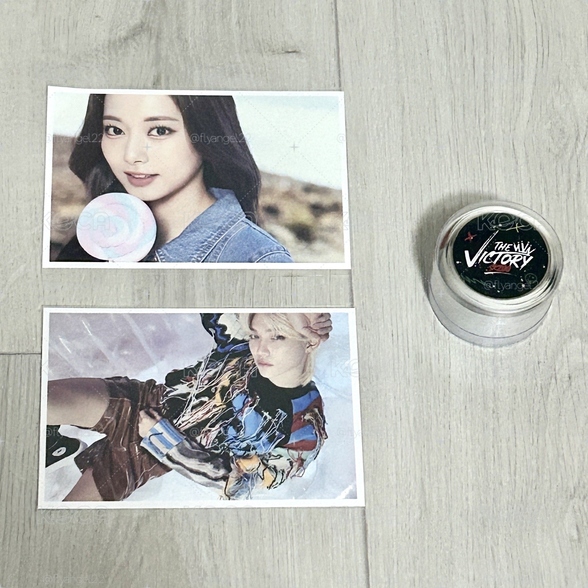 Stray Kids Felix/TWICE 子瑜 D‘festa d社展覽明信片、 SKZOO 快閃店貼紙
