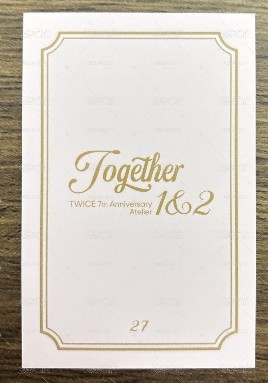 子瑜💙七週年隨機卡