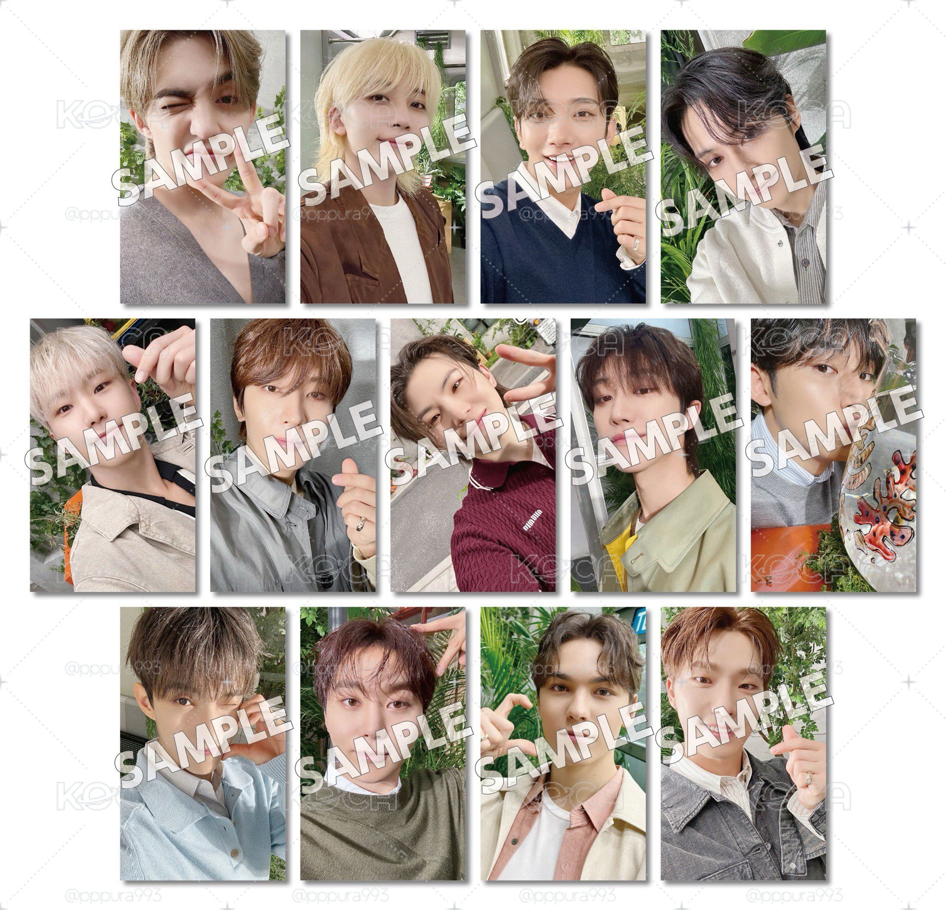 SEVENTEEN 消費期限 環球 特典卡 WOOZI