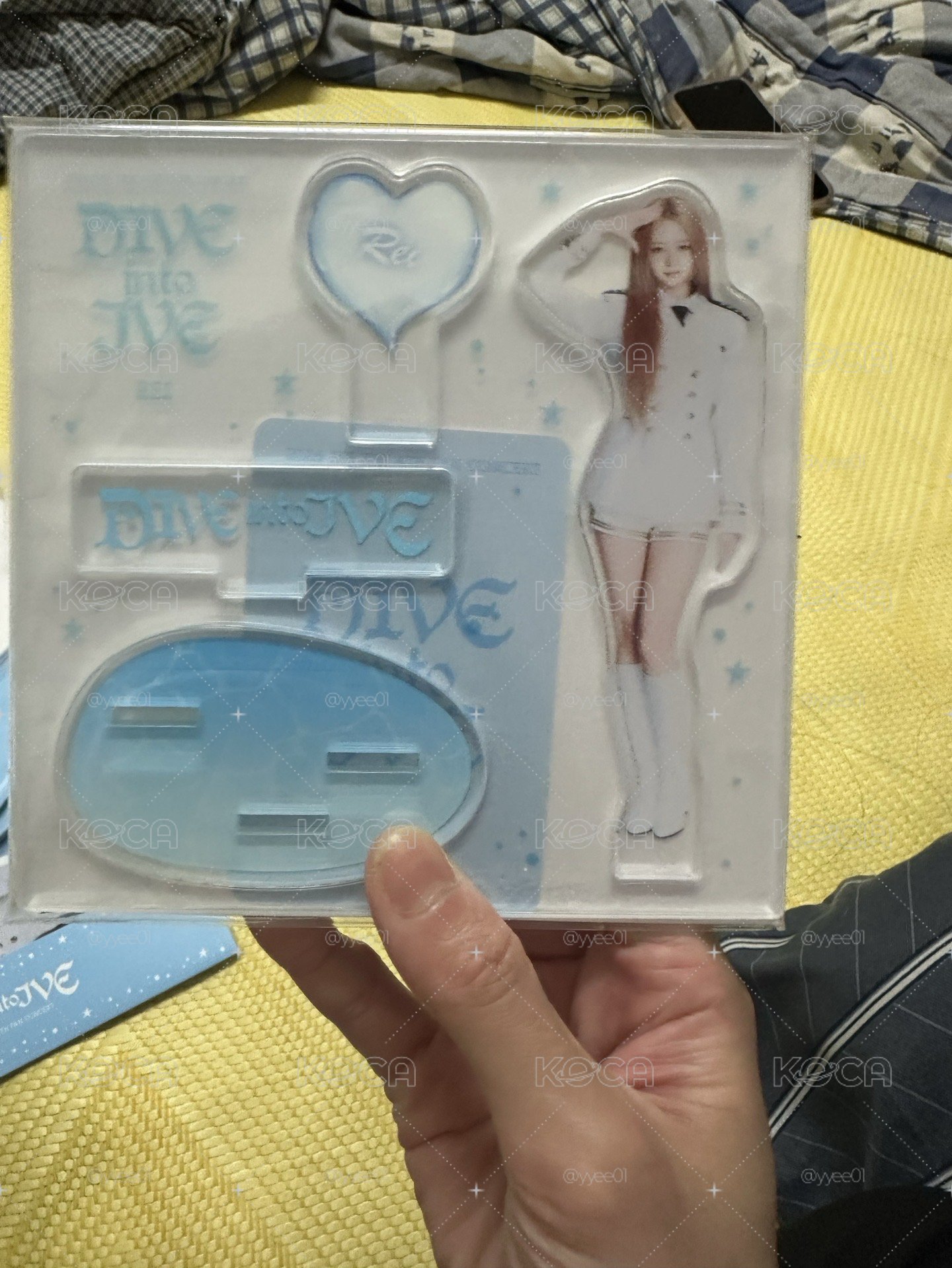 ive 2026 THE 4TH FAN CONCERT＜DIVE into IVE＞26'FC 立牌 怜款