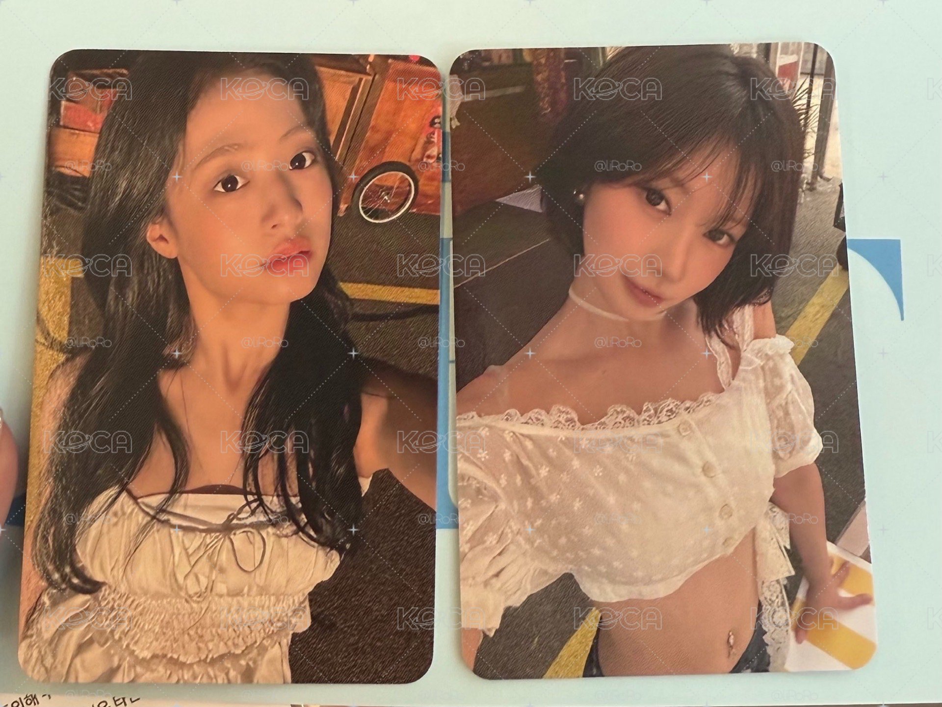 BABYMONSTER アサ I LIKE IT トレカ ASAI LIKE IT小卡】🩵BABYMONSTER ASA CHIQUITA AHYEON I LIKE IT 打歌