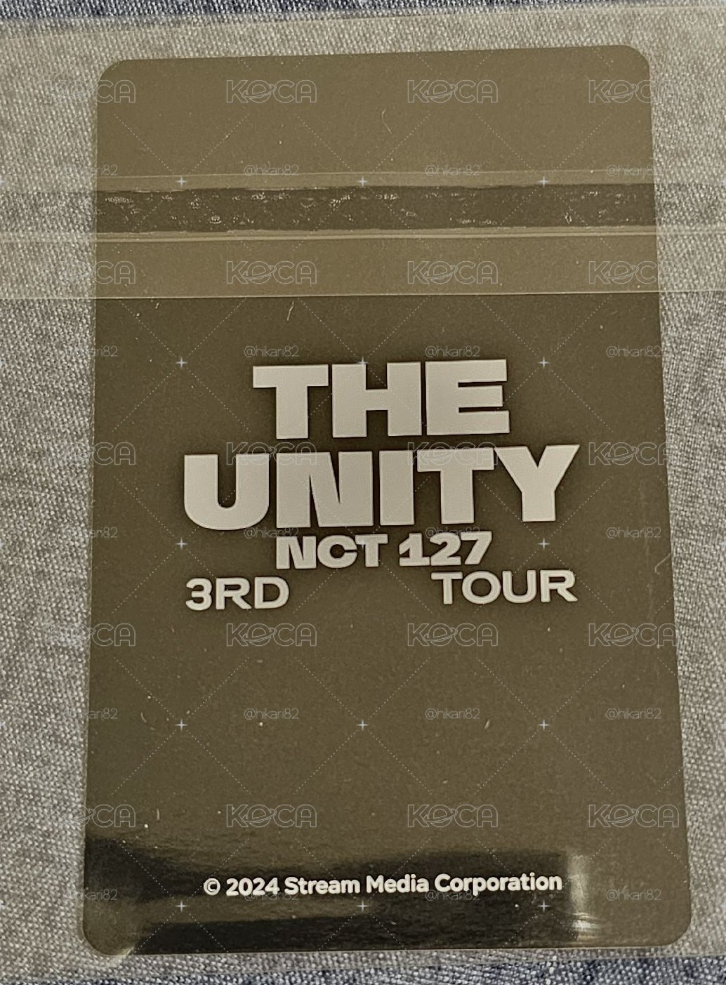 NCT 127 3RD TOUR 'NEO CITY - THE UNITY' JOHNNY 
