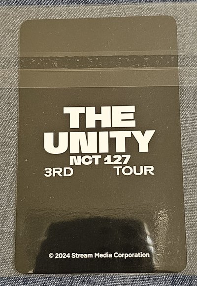 NCT 127 3RD TOUR 'NEO CITY - THE UNITY' JOHNNY 