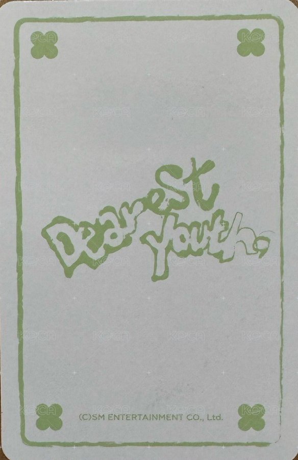 Dearest youth 隨機卡 卡包隨機卡 背面