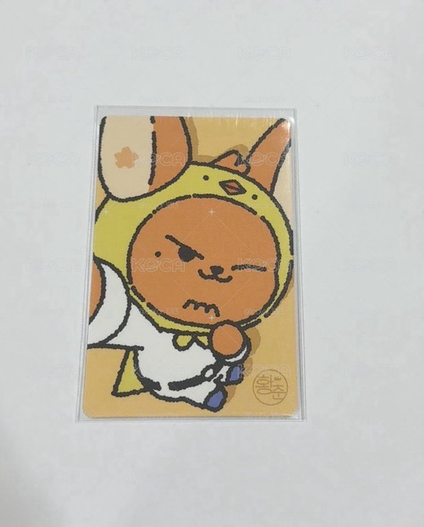 可愛黃春滿額卡