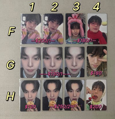 崔立于 簽售卡3️⃣