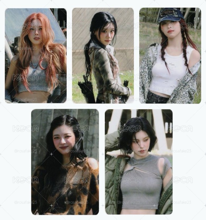 ITZY 花絮卡