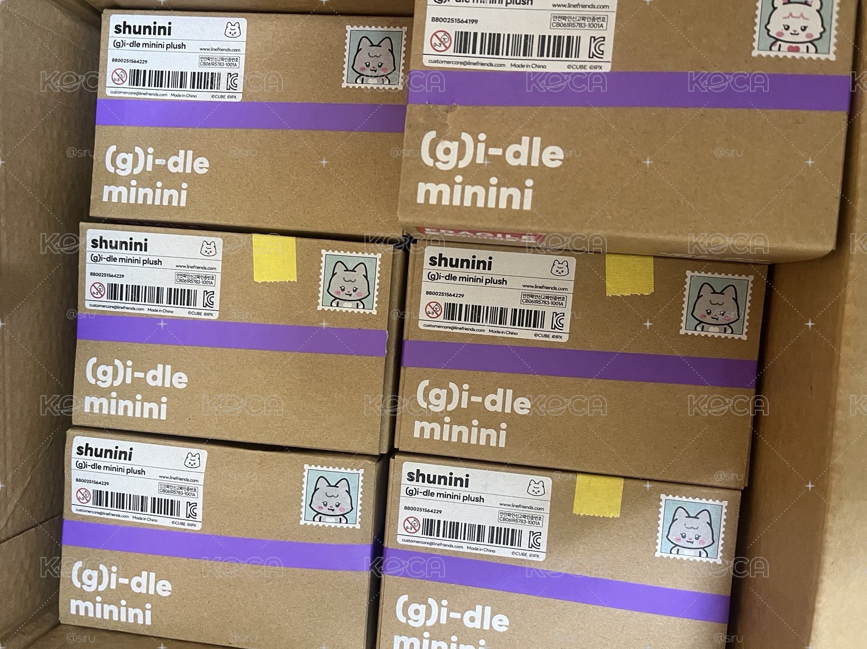 idle 迷七快閃盒娃 全新未拆 含卡