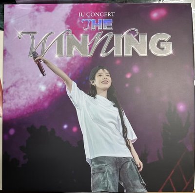 IU《The Winning》CGV 黑膠海報
