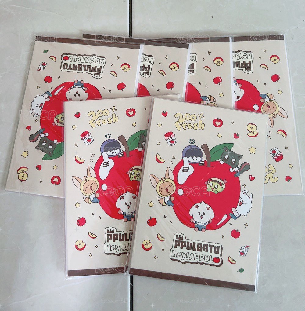 PPULBATU 蘋果系列 貼紙組