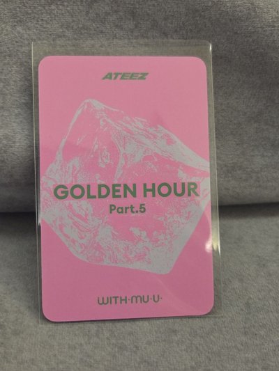 GH5 wm KEY CHAIN 特典卡 WOOYOUNG 