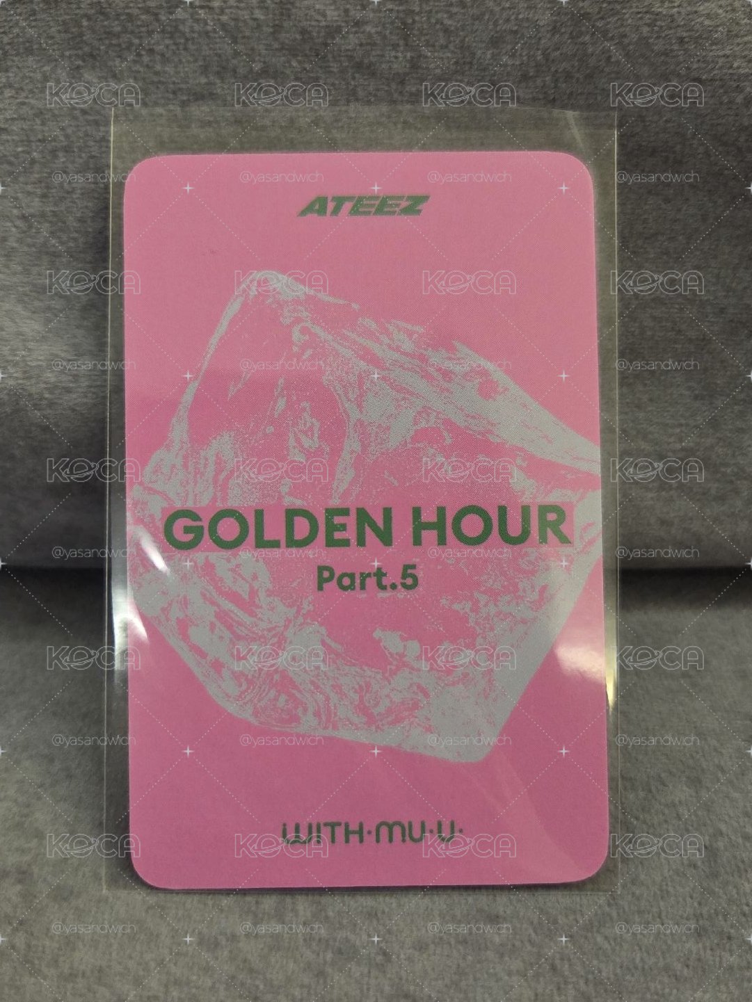 GH5 wm KEY CHAIN 特典卡 MINGI