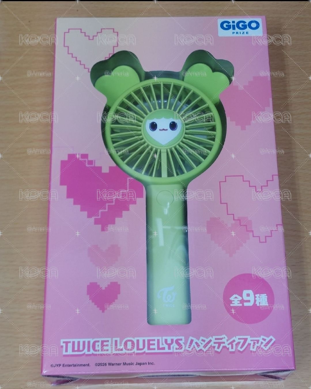 1元起標 Twice 紗+定 Gigo 風扇