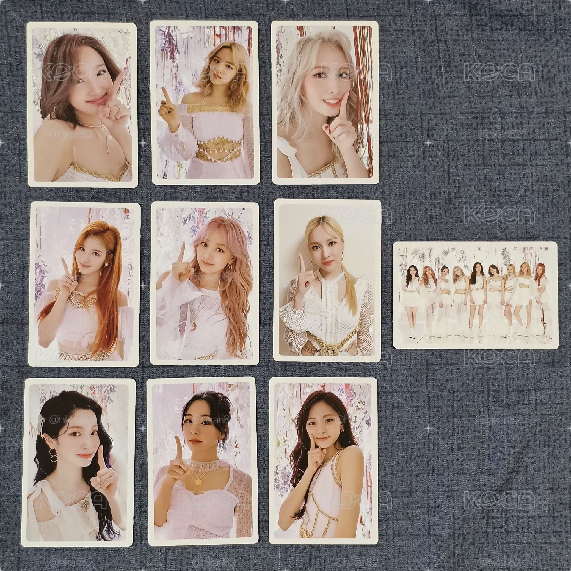 TWICE MORE & MORE全員+團卡