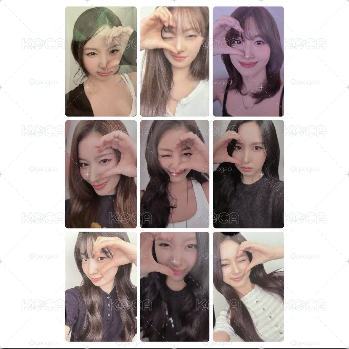 TWICE 首爾 場限卡 入場卡 六巡 九張（ㄧ組）*第一天*