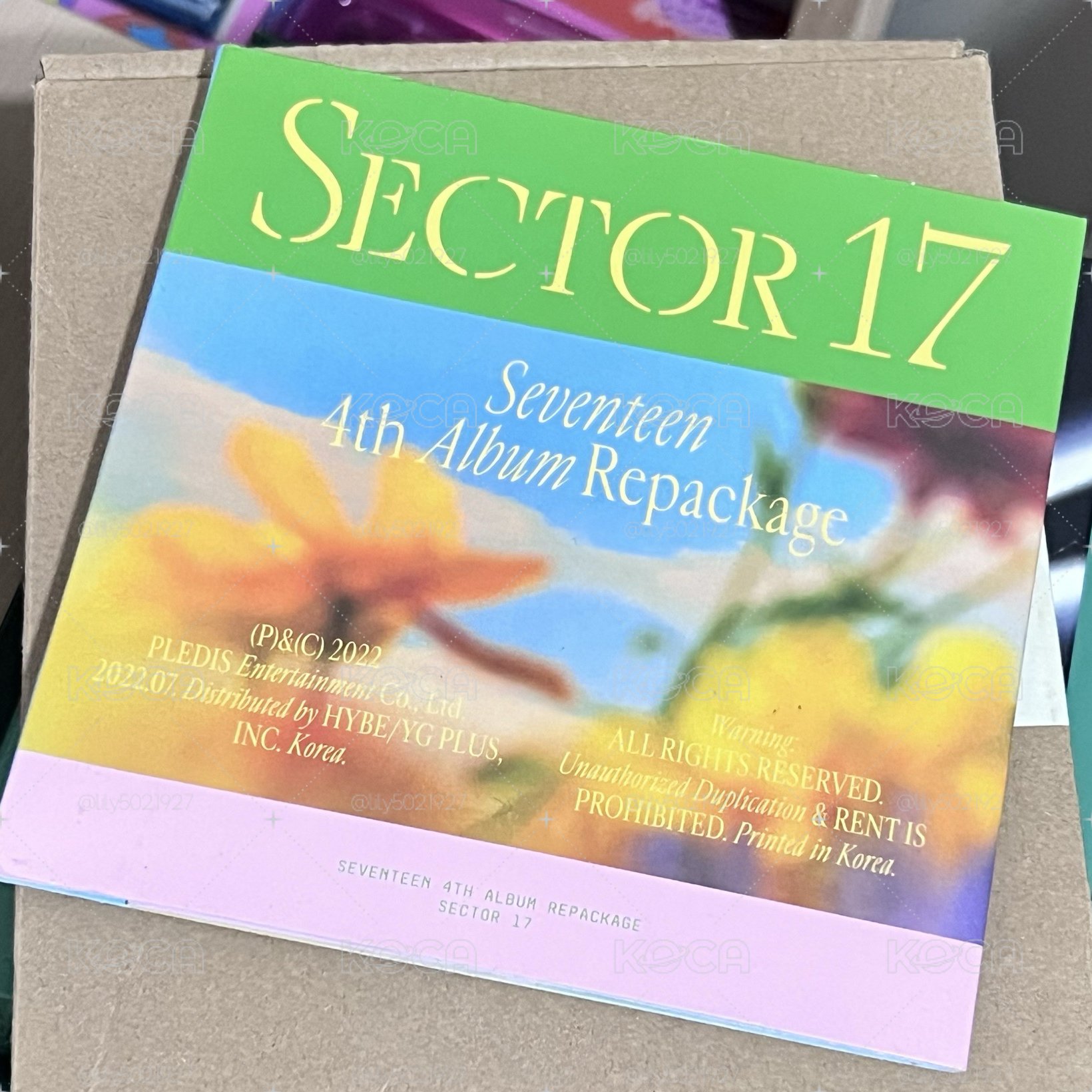 SEVENTEEN 正4後續空專