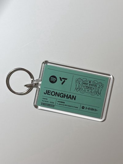 seventeen 迷12 spotify活動 東京 鑰匙圈吊飾 淨漢