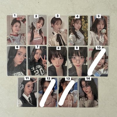 IU｜年曆/會員禮 小卡