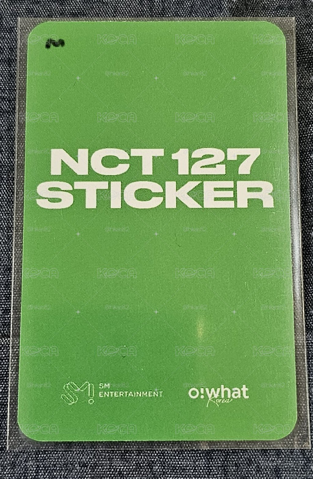 NCT127 STICKER JOHNNY 