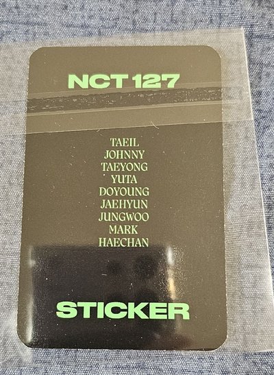 NCT127 STICKER JOHNNY 