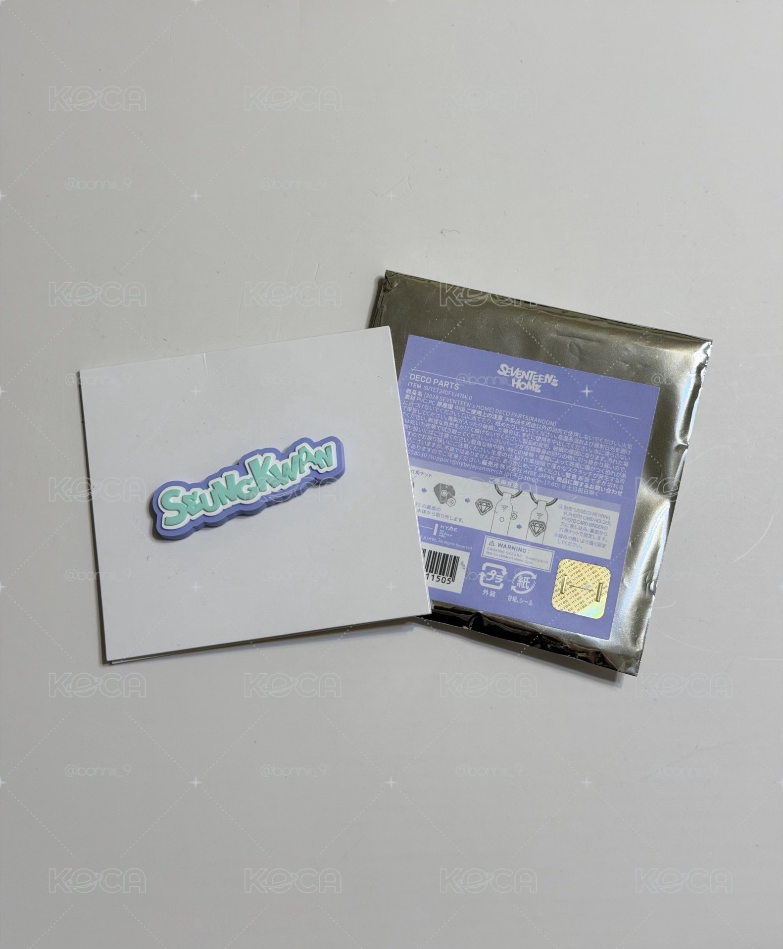 seventeen 2024 HOME 別針襟章 寛