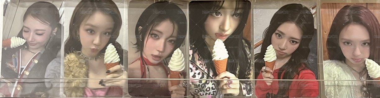 춤 (CHOOM) k4 單封 幸運卡 冰淇淋版