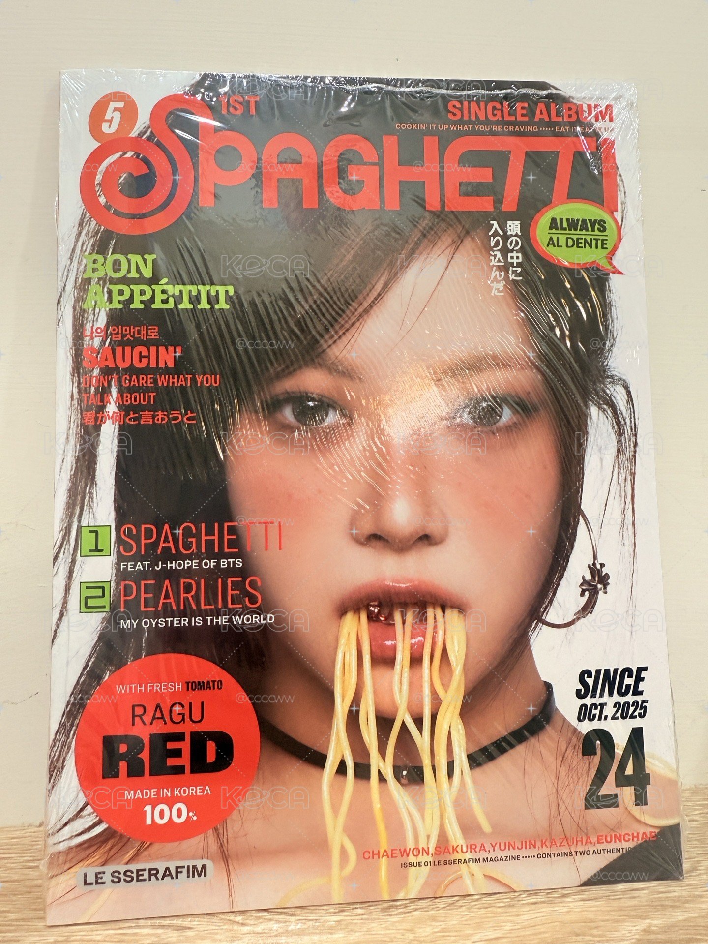 SPAGHEET 單封採未拆