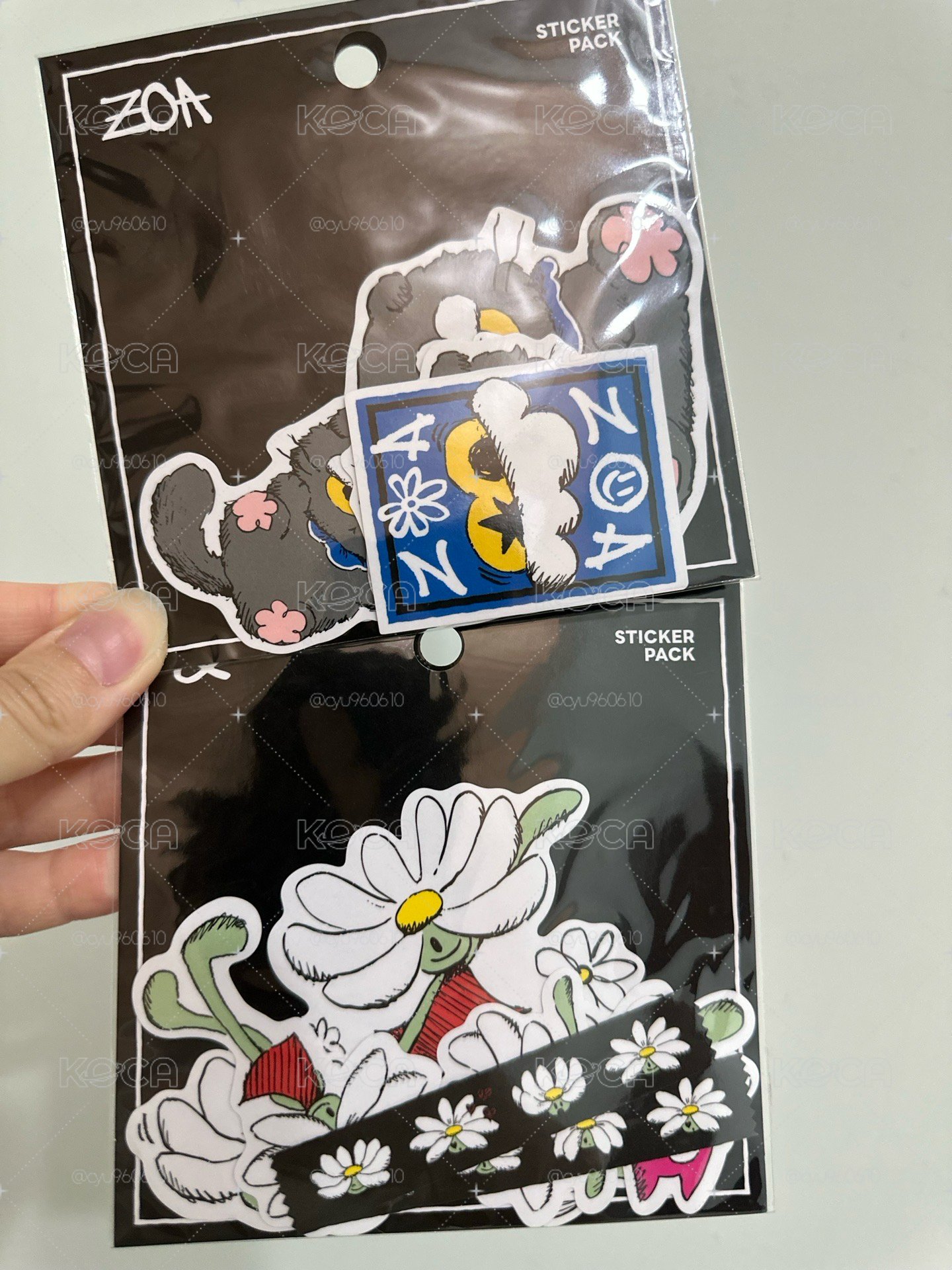 GD ZO&FRIENDS 貼紙 ZOA A&NE