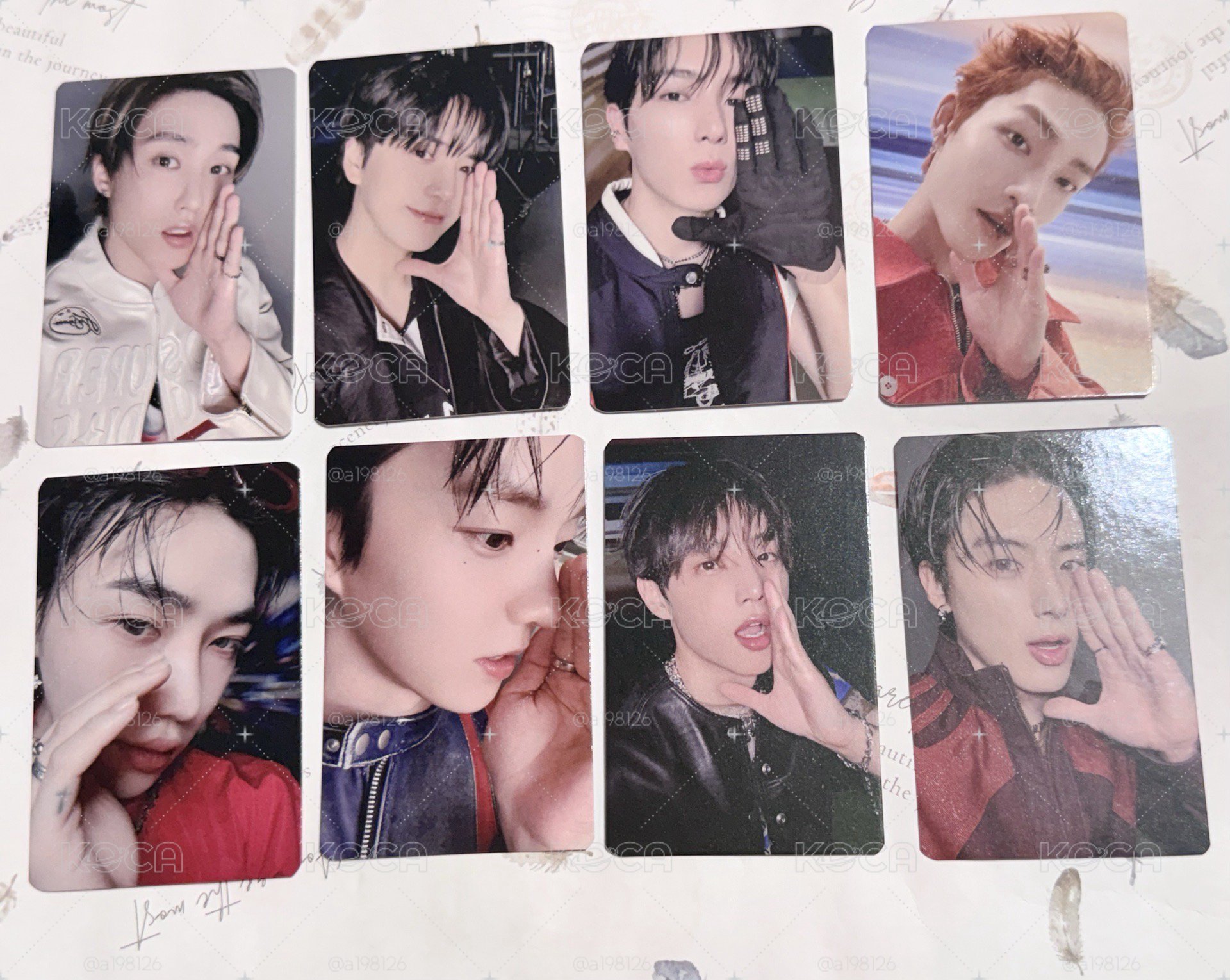 THE BOYZ mini 10 Whoop Japan 簽售卡