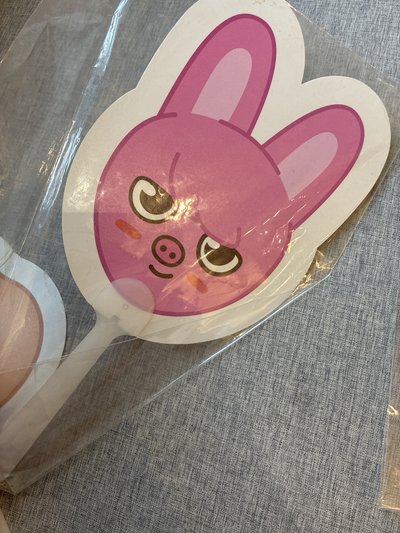 SKZ 2024釜山快閃店 入場扇子 彰彬 豬兔