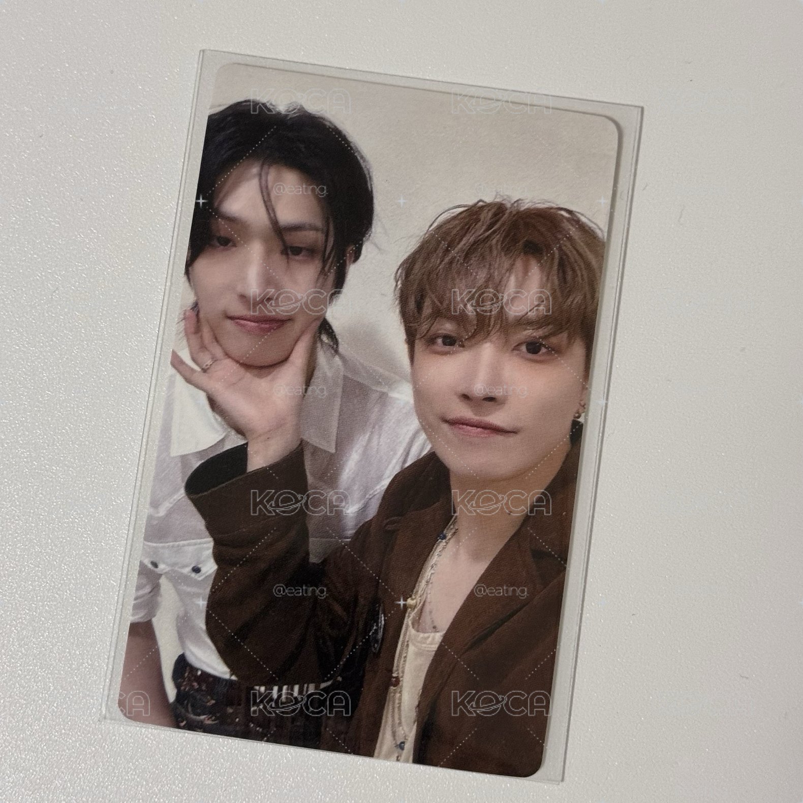 Ateez 弘中旼琦 jump up雙人卡