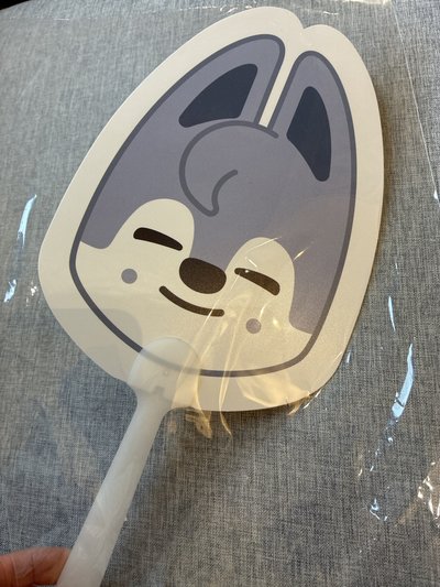SKZ 2024釜山快閃店 入場扇子 方燦 wolfchan