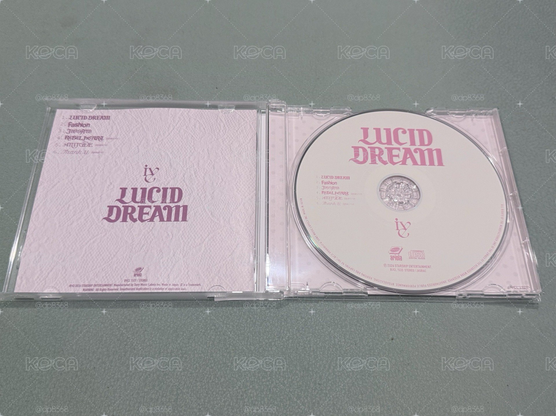 IVE LUCID DREAM 通常盤已拆空專