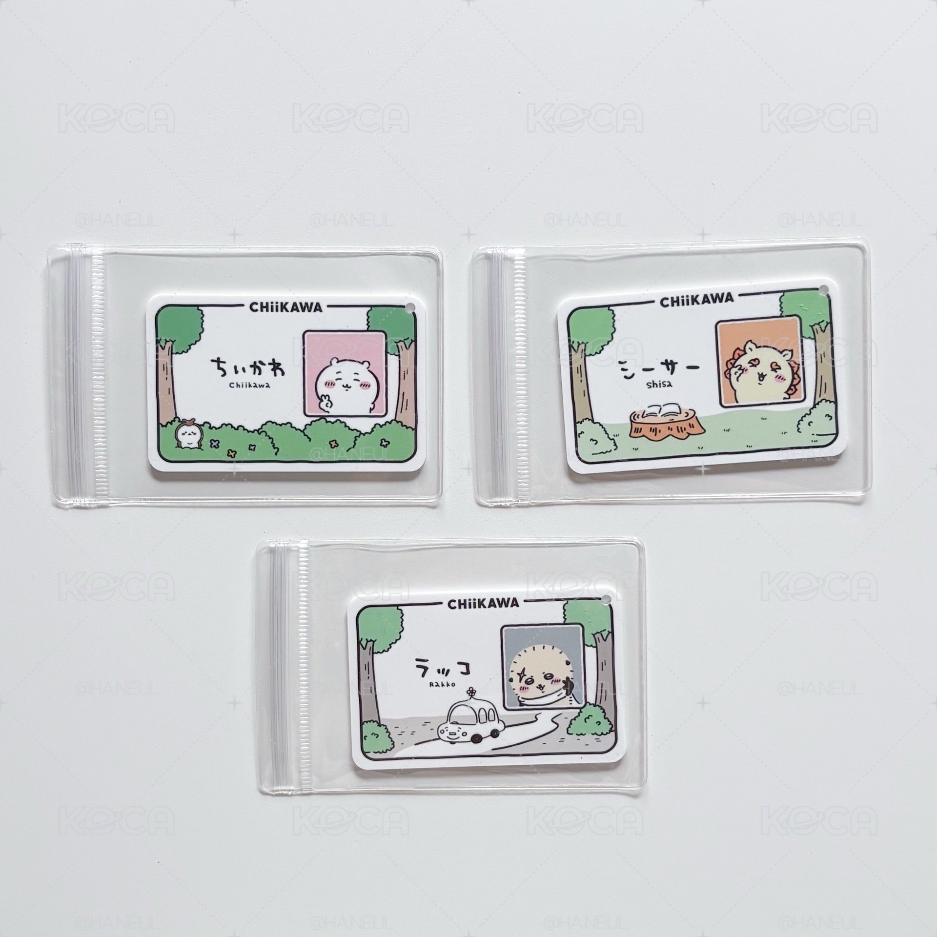 CHIIKAWA DAYS台北特展 角色名牌吊飾
