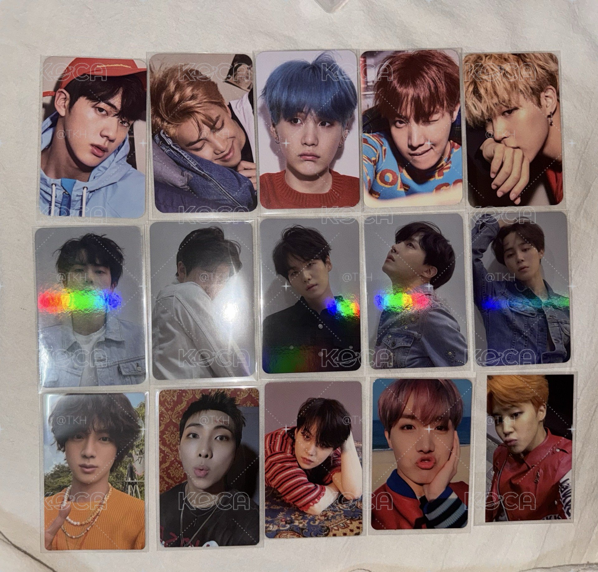 BTS 承 轉 黑膠卡