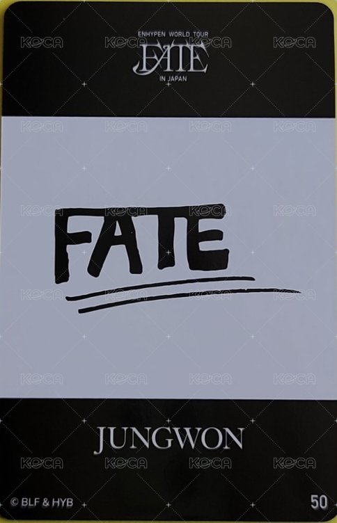 FATE世巡 日巡 隨機卡 50 背面