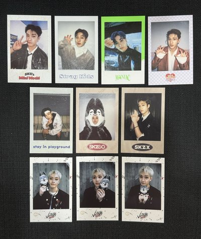 Stray Kids 方燦早期拍立得