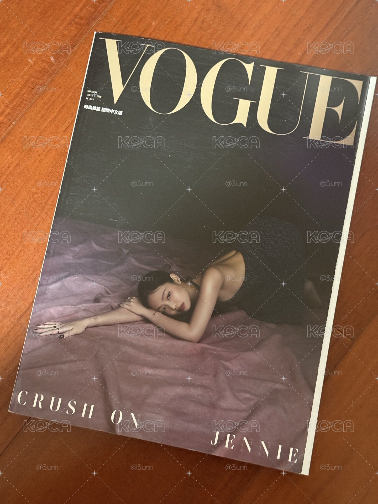 Jennie Vogue國際中文版雜誌