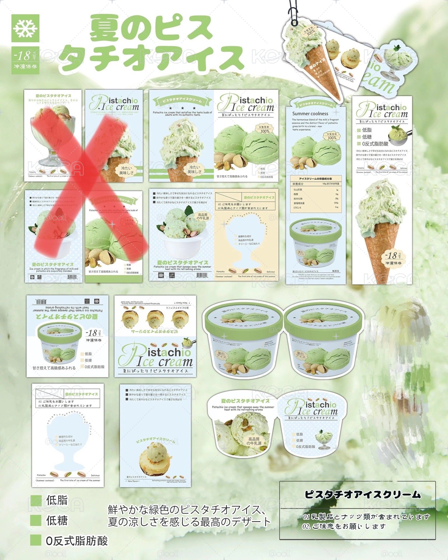 ［開心果冰淇淋🍦］
