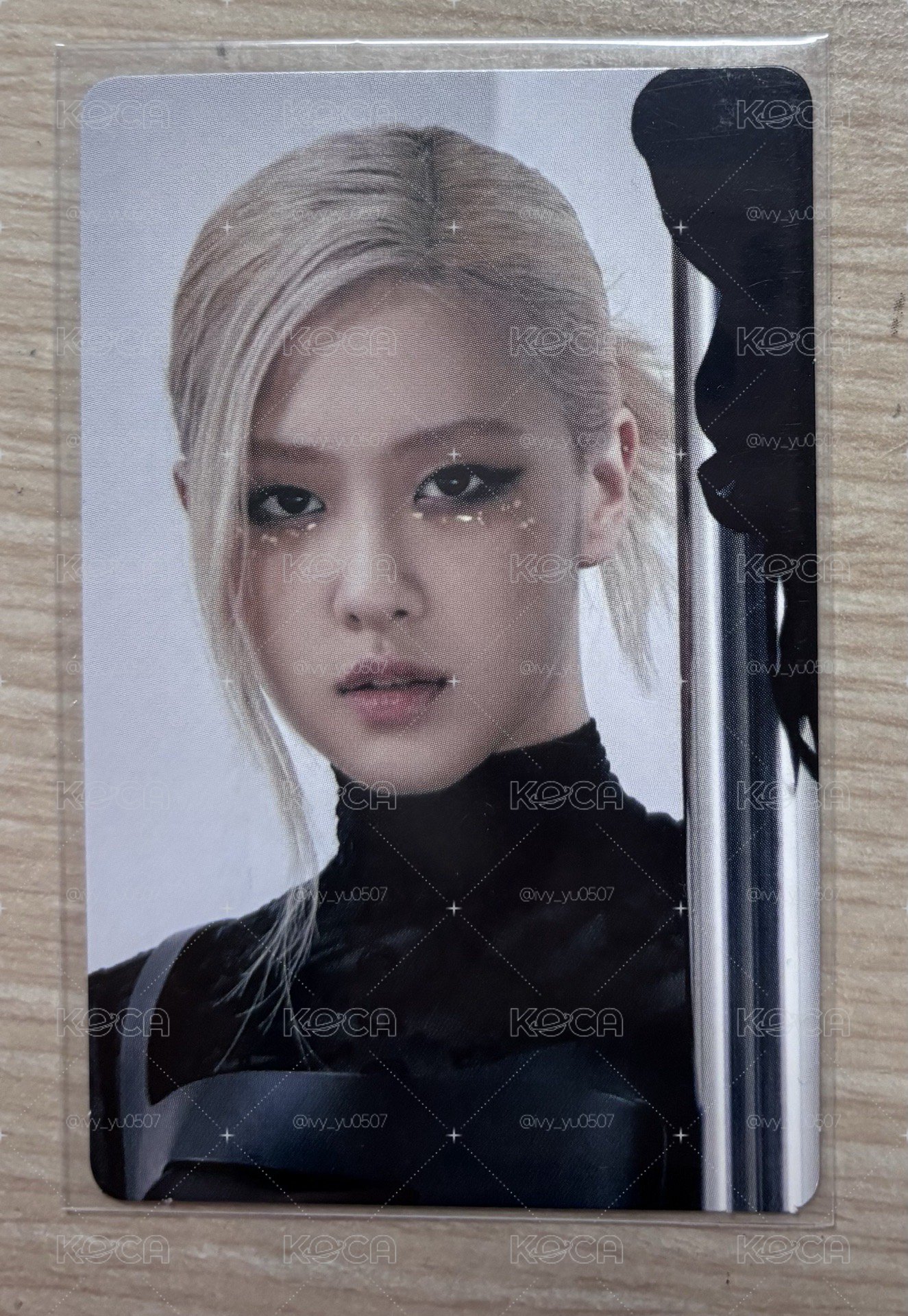 Blackpink rosé Rosie 卡套卡 