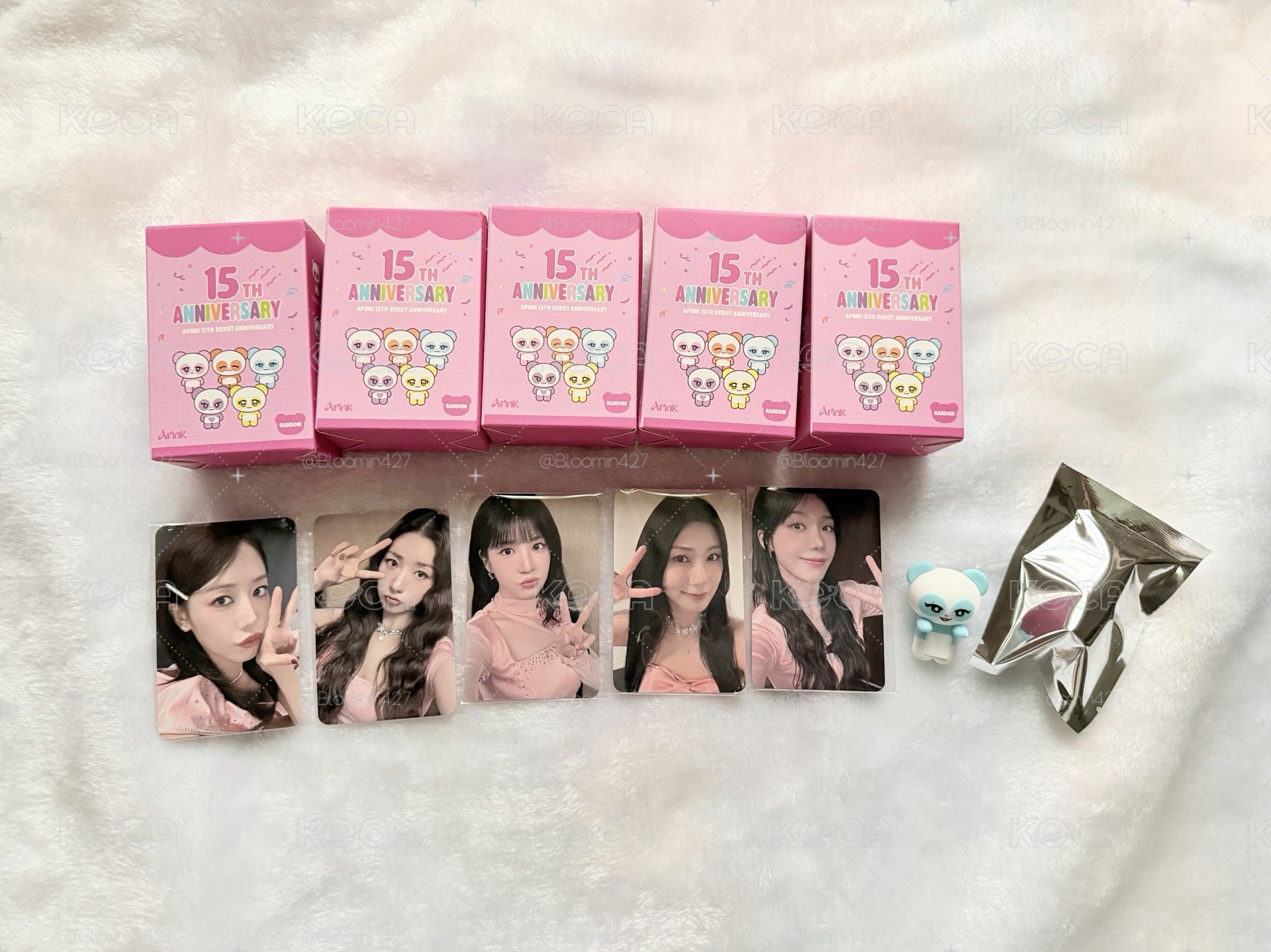 APINK 15週年快閃周邊 螢幕掛娃（含卡）
