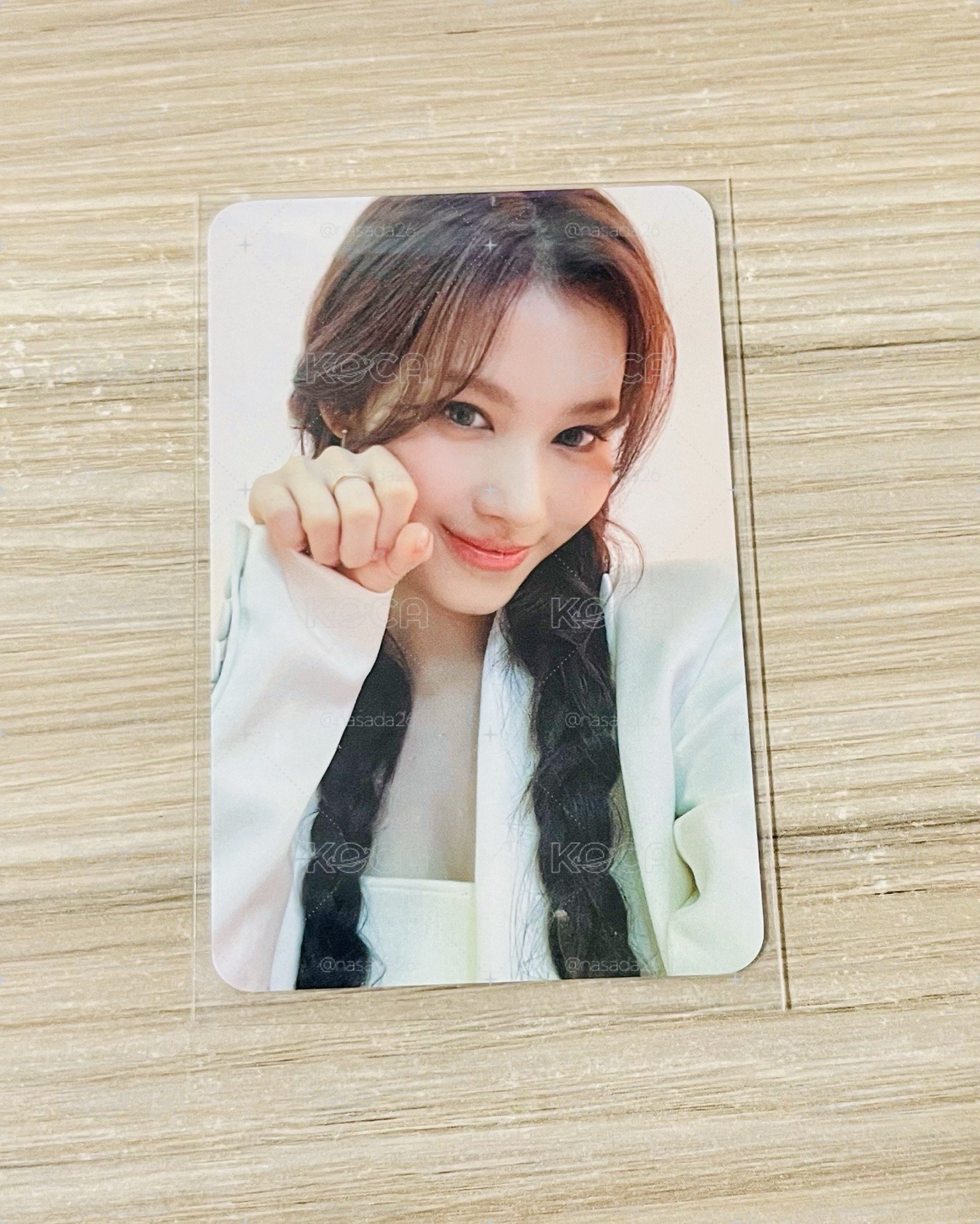 TWICE迷13 SANA wm 特典卡