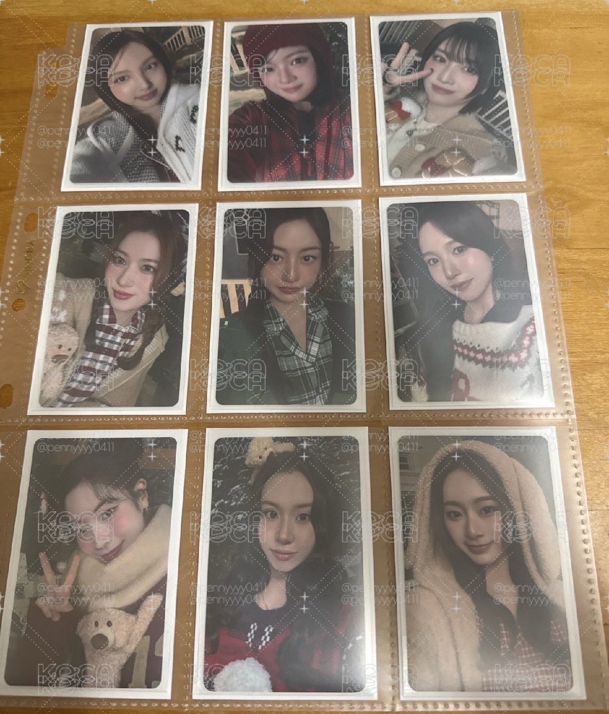 2025冬日快閃 JYP JAPAN 滿額卡 一套