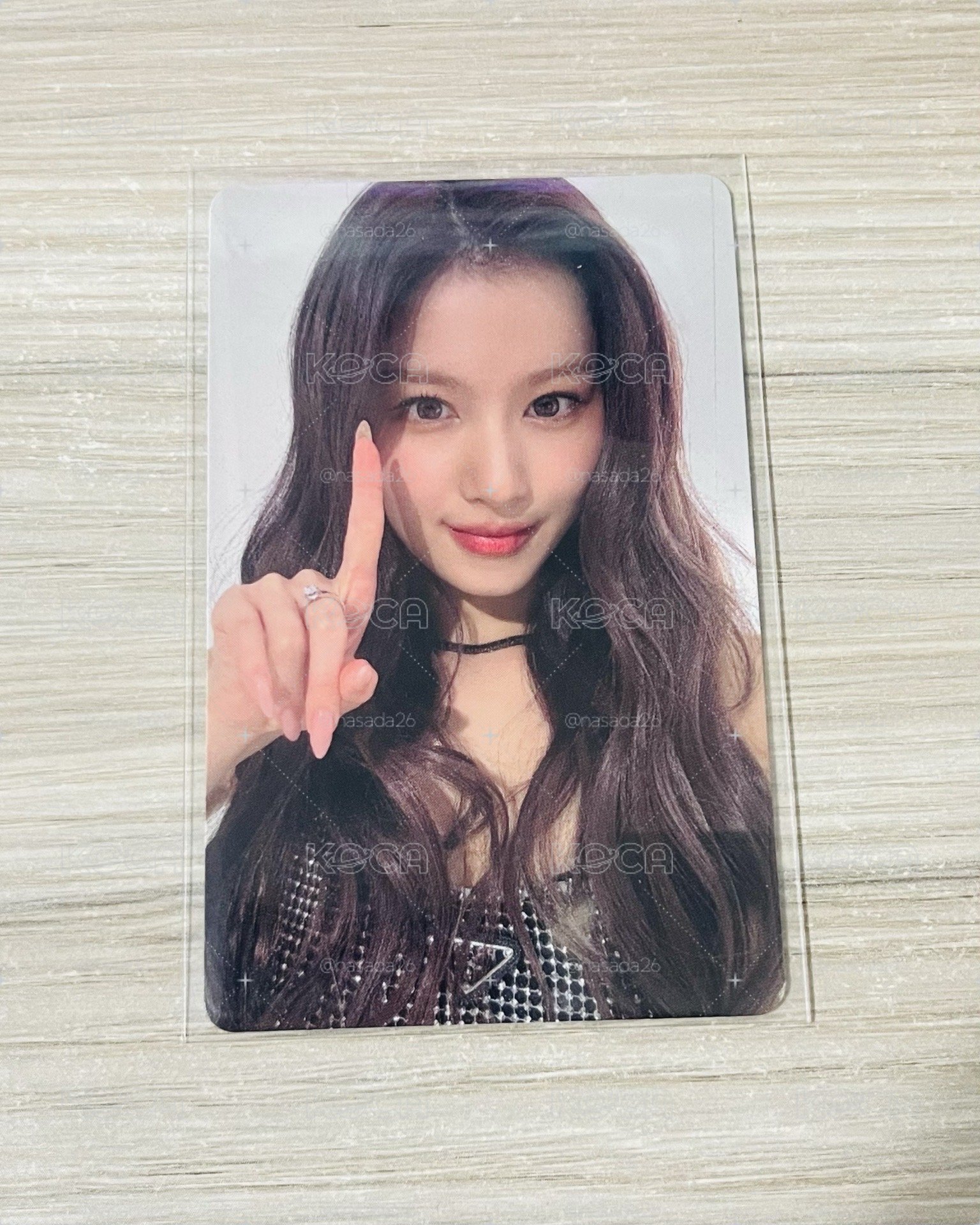 TWICE迷13 SANA jyp 特典卡