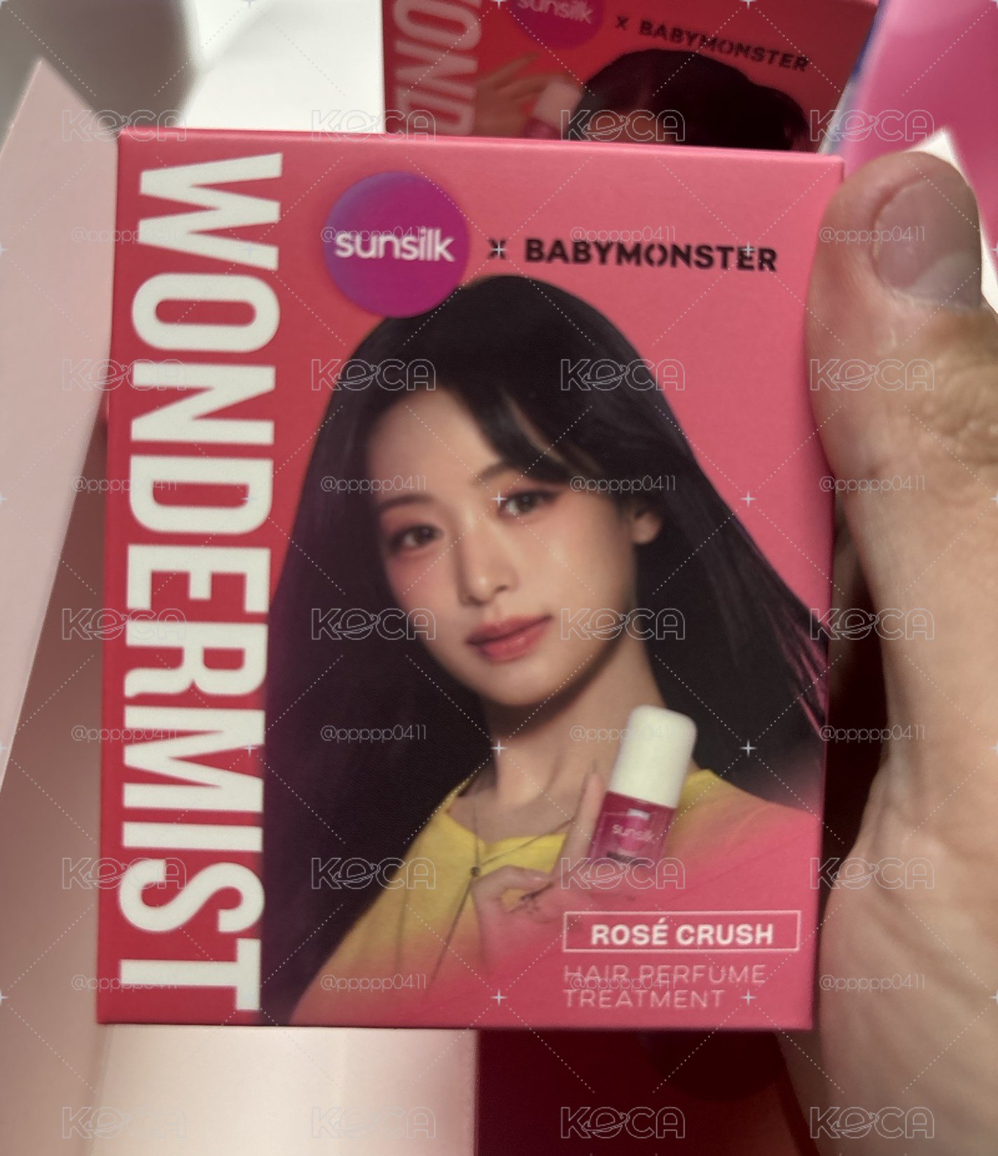 sunsilk 限量2000 小卡和髮香修復精華