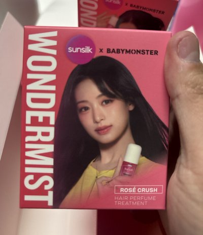sunsilk 限量2000 小卡和髮香修復精華