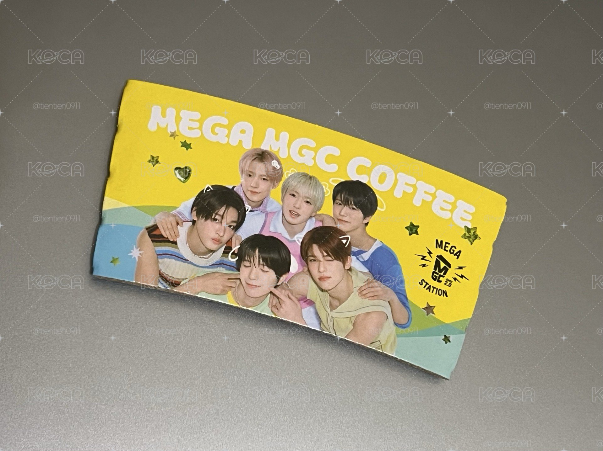 NCT WISH MEGA MGC COFFEE 杯套