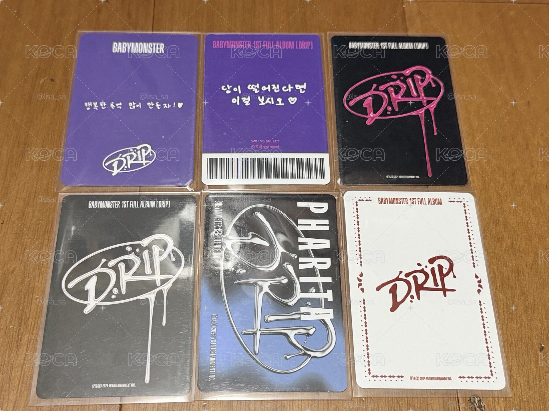 Drip特典&專卡